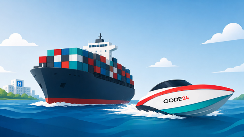 De speedboat versus het containerschip: de kracht van wendbaarheid in de zorg-IT