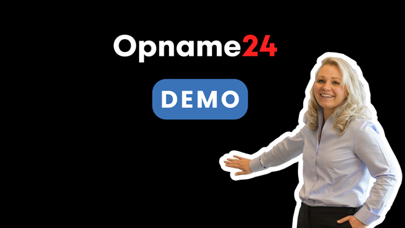 Opname24: een kijkje achter de schermen